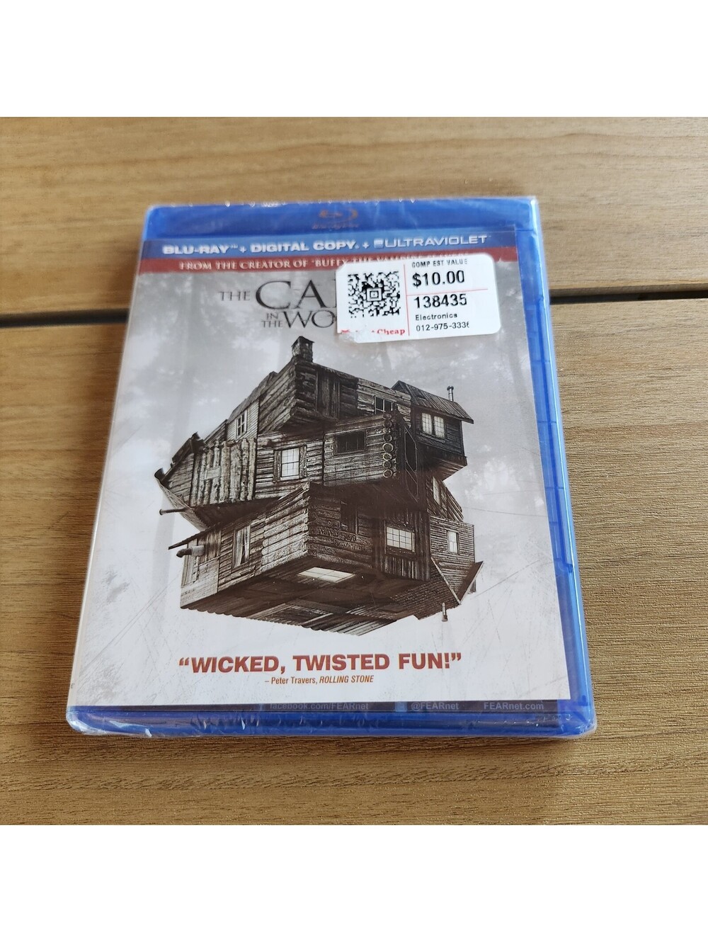 The Cabin in the Woods (Blu-ray, 2012) NEW + Digital + Ultraviolet
